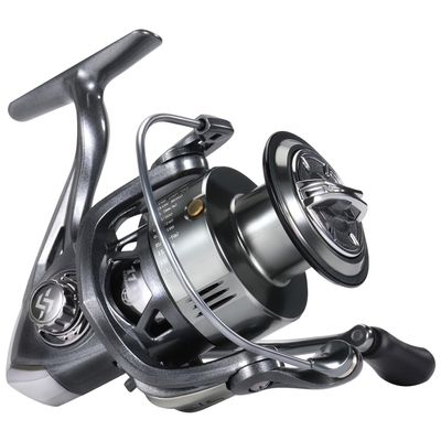 Sougayilang Spinning Reel, Ultra Smooth Fishing Reel with Aluminum Spool, 11+1 BB Spinning Reel, 1000-6000 Series for Bass-5000