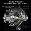 Sougayilang Spinning Reel, Ultra Smooth Fishing Reel with Aluminum Spool, 11+1 BB Spinning Reel, 1000-6000 Series for Bass-5000 view 4