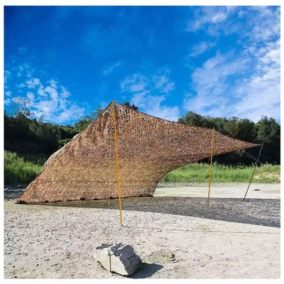 Camouflage Garden Netting Heavy Duty 1M 2M 3M Light and Durable, Hunting Camouflage Net, Outdoor Beach Garden Pergola Shade Net Decoration, Oxford Cloth, Camo Netting Car Cover,Desert ( Size : 3m x 6m
