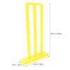Toddmomy Kids Cricket Set with Plastic Bat Ball and Wicket Stand - Interactive Outdoor Sports Toy for Backyard Beach and Family Fun 18.7 Inches view 2