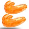 2Pcs Sport Mouth Guard Youth Adult, Mouthguard for Braces, Mouth Guard for Braces for Sports, Soft, No Boil, Football, Jujitsu and Karate view 1