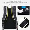 ELFJE Soccer Player JR No.10 Individualized Laser Mechanical Laptop Multifunction Backpack Travel Daypack Fans Bag view 4