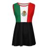 MAIPHUONGANH Mexico Flag Cheerleader Costume Fancy Dress High School Musical Cheerleading Uniform view 4