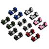Adjustable Dumbbells Set [Bells of Steel] Nuobell Dumbbell Adjustable Weight Set, Machined Steel Weight Plates, Knurled Handle, 5-50 lb, Sold in Pairs, Pink view 2