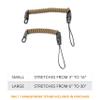 Marsupial Gear Rangefinder Tether - Elastic Coiled Safety Strap for Range Finders with Quick Attach Hook Perfect for Hunting & Bird Watching, Large view 2