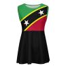 MAIPHUONGANH Flag of Saint Kitts And Nevis Cheerleader Costume Fancy Dress High School Musical Cheerleading Uniform view 4