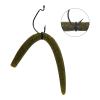 Nawaish Senko Bait Soft Plastic Lures 5" Senkos 24 Pcs for Wacky Rig Freshwater Fishing Green Pumpkin senko with Black Flake (New Green Pumpkin Senko+50 Black Orings+Wacky Rig(Blue)) view 3