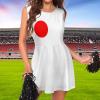 MAIPHUONGANH Flag of Japan Cheerleader Costume Fancy Dress High School Musical Cheerleading Uniform view 2