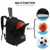 WOLT Tennis Bag - Large Tennis Racket Backpack for Men & Women - Ventilated Shoe Compartment - Holds 2 Rackets view 2