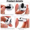 Frienda 3 Pieces Golf Score Counter Mini Golf Stroke Counter with One Touch Reset and Simple Attachment to Scorekeeper Glove in (White) view 3