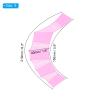 PATIKIL Silicone Swimming Gloves, 1 Pair Webbed Swim Gloves Finger Frog Type Water Resistance Gear Paddle Fins for Aquatic Training, Purple, S view 2