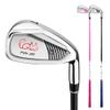 Junior Golf Club Iron for Children - The Best Way to Start Playing Golf Early, Right-Handed Golf Iron for Boys and Girls (Pink for Age 6-8) view 1