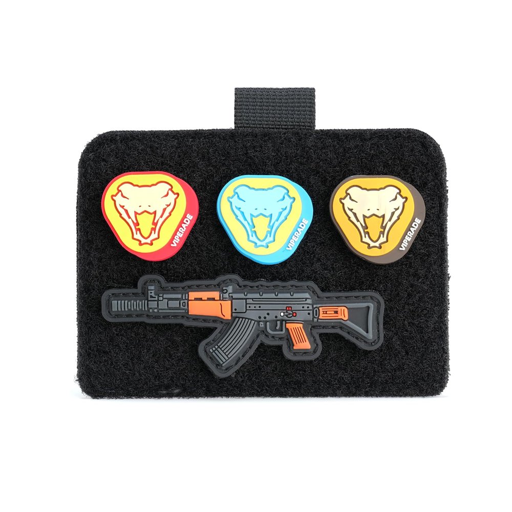 VIPERADE PL9 Double Hook & Loop Plate, Hook & Loop Plate for DIY Patches, Designed for PL6 Pouch or EDC Pouch