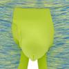 JEsilunmaMY Mens Color Block Athletic Boxer Trunks Anti-Chafing Sport Boxer Briefs Moisture-Wicking Separate Pouch Underwear (Green-5PC,Large) view 3