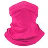 Summer UV Protection Face Clothing Neck Gaiter Scarf Sunscreen Breathable Men & Women's Moisture Wicking Face (Rose,One Size fits All,US,Alpha,Medium,Regular,Regular) view 1