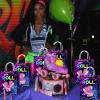 16 Pieces Roller Skates Goody Bags for Roller Skating Birthday Party Supplies,Rollerskate Gift Snacks Treat Candy Party Favors Bags with Handles for Kids Adults Roller Skating Theme Party Decorations view 4