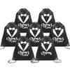 BachpartyGifts Groomsmen Proposal Gifts Bachelor Party Favors Decorations For Men 7 Pack Drawstring Backpack Bags.(Groom's crew) view 1