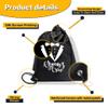 BachpartyGifts Groomsmen Proposal Gifts Bachelor Party Favors Decorations For Men 7 Pack Drawstring Backpack Bags.(Groom's crew) view 3