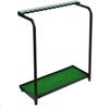 Katzowen 13 Putter Holder Golf Club Organizers Stand, Floorstanding Golf Club Holder Stand for Sports & Outdoor, Metal Storage Rack-Green view 1