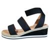 JYSwoshoe Orthopedic Wedge Sandals Women Summer Dressy Open Toe Espadrilles Platform Sandals Ankle Strap Casual Wedges, Slip on Sandals Beach Sandals Comfortable Outdoor Shoes view 1