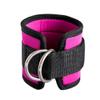 Ankle Strap D-Ring Thigh Leg Pulley Gym Weight Lifting Multi Padded Cable Attachment Gym (Pink) view 1