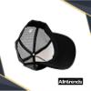 ALLNTRENDS Casablanca Embroidered Trucker Hat Adult Baseball Cap Adjustable Snapback (Light Pink) view 4