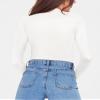 MANGOPOP Women's Mock Turtle Neck Fleece Lined Long Sleeve Thermal Underwear T Shirt Tops Tee view 4