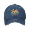 Cinco De Mayo Hat Hat Bigger The FUPA Tastier The Chalupa Hat for Men Baseball Hats with Design Caps Navy Blue view 1