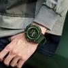 AIMES Mens Watches Sports Outdoor Waterproof Military Watch for Men Army Green Tactical Watch Analog Digital Date Alarm Stopwatch Multi-Function Tactics Big Face Wristwatch for Men view 3
