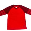 ZUYPSK Boy's Sport Goalkeeper Soccer Jersey Padded Goalie Football Shirt Team Training Uniforms (as1, Numeric, Numeric_8, Regular, Red) view 3