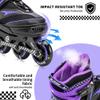 Ruthfot Adjustable Inline Skates for Boys and Girls with Full Light Up Wheels, Outdoor Rollerskates for Kids and Women view 4