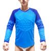 ZUYPSK Boy's Sport Goalkeeper Soccer Jersey Padded Goalie Football Shirt Team Training Uniforms (as1, Numeric, Numeric_10, Regular, Blue) view 1