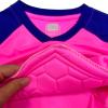 ZUYPSK Boy's Sport Goalkeeper Soccer Jersey Padded Goalie Football Shirt Team Training Uniforms (as1, Numeric, Numeric_10, Regular, Rose Red) view 3