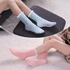 LINEMIN Non Slip Hospital Socks with Grips for Women Cozy Winter Soft Fluffy Grip Slipper Socks (5 Pairs Candy Patchwork) view 4