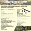 HQPARRTS 15mm to 12mm Fork Thru Axle Conversion Kit Compatible with Most Road, Gravel, and Cross Bikes view 2