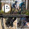HQPARRTS 15mm to 12mm Fork Thru Axle Conversion Kit Compatible with Most Road, Gravel, and Cross Bikes view 4