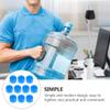 30 Sets Water Bucket Lids Plastic Caps with Threaded Design view 2