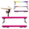 86 York 6ft/8ft Gymnastics Balance Beam, High and Low Floor Beam Gymnastics Equipment for Kids/Adults,Gymnastics Beam for Training,Physical Therapy and Professional Home Training with Legs view 1