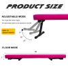 86 York 6ft/8ft Gymnastics Balance Beam, High and Low Floor Beam Gymnastics Equipment for Kids/Adults,Gymnastics Beam for Training,Physical Therapy and Professional Home Training with Legs view 3