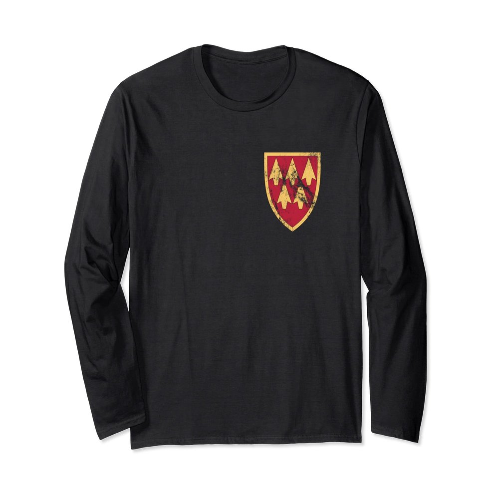 32nd Army Air and Missile Defense Command Patch - 32nd AAMDC Long Sleeve T-Shirt