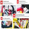 ENDBAG Authentic gong Japanese gong Child Bike Seat, New 2023 Child Bike Seat, Portable Front Load Child Bike Seat, Mountain Bike Child Safety Seat(Color:d,Size:) view 3