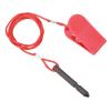 Treadmill Safety Switch, 2 Pcs Treadmill Safety Key Running Machine Safety Switch Lock Emergency Stop Replacement Cylinder Safety Clip for Commercial Treadmills view 3