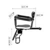 ENDBAG Authentic gong Japanese gong Child Bicycle Seat, 2023 New Aluminum Alloy Child Bicycle Seat, Portable Foldable Front-Mounted Child Bicycle Seat(Color:B,Size:) view 2