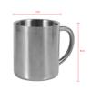 Firlar Portable Stainless Steel Coffee Mug,Unbreakable Double Wall Coffee Mugs with Handle for Travel Camping Coffee Cold Drinks and Hot Beverages Tea Milk Cup view 2