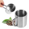 Firlar Portable Stainless Steel Coffee Mug,Unbreakable Double Wall Coffee Mugs with Handle for Travel Camping Coffee Cold Drinks and Hot Beverages Tea Milk Cup view 4