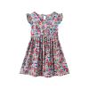 Girls Summer Dress Girls Toddler Kids Crew Neck Summer Sleeveless Sundress Casual Beach Floral (Pink, 10-12 Years) view 1