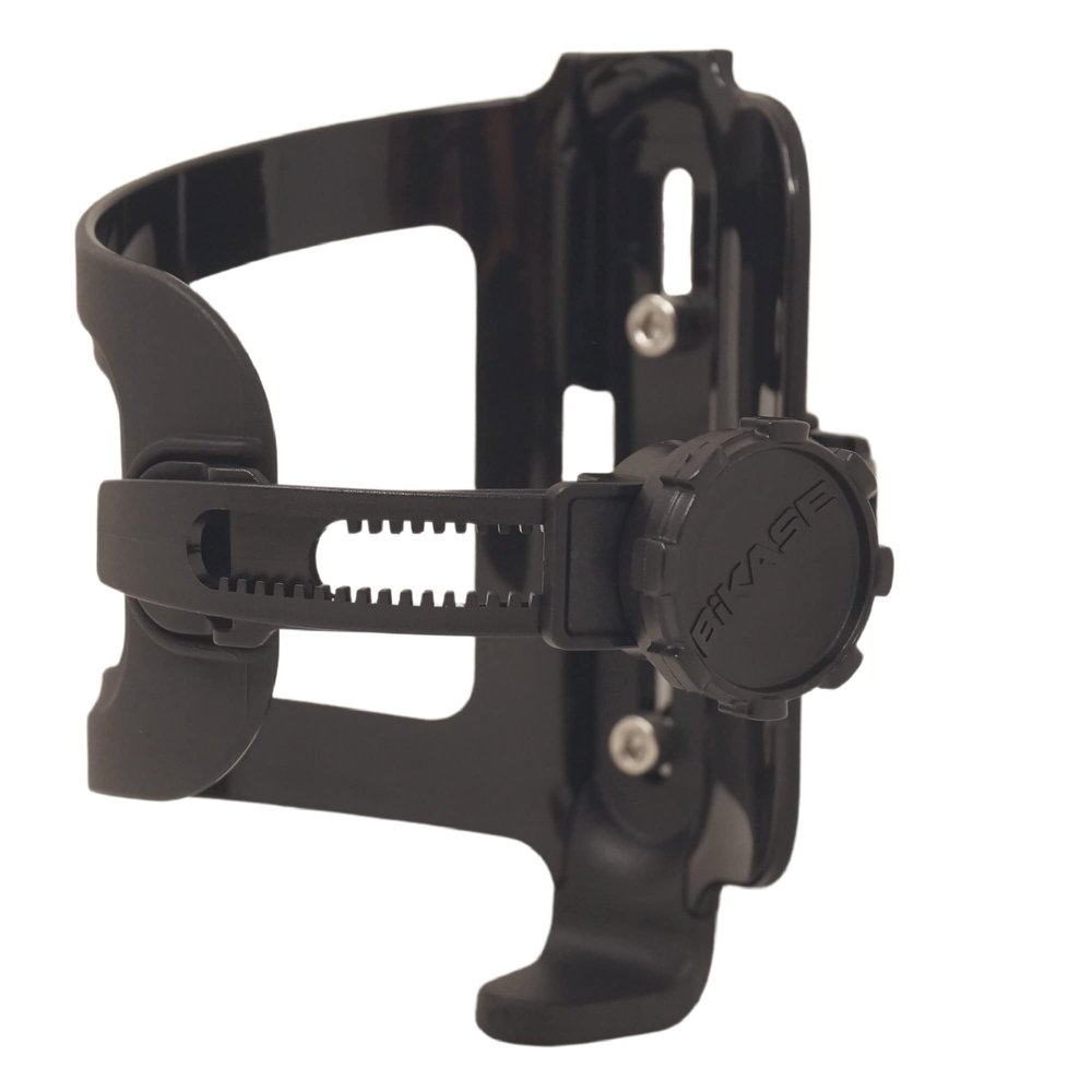 ABC Sidewinder by BiKASE - Side Loading Any Bottle Cage, Bike Water Bottle Holder - Fits Any Bottle, Container, Speaker, Bicycle Bottle Holder for Frame or Handlebar (Cage Only)