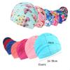 Swimming Cap Chemo Hair loss Beanie Hat Scarf Turban Cancer Swim Cover Headwear Headcover for Women (Plain Royal Blue) view 2