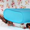 400ml Plastic Hip Liquor Cap Water Bottle (Blue) view 3