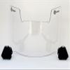 Precision Football Helmet Visor // Eye-Shield // Fits Major Brands, Youth & Adult Helmets // Eye Protection for Helmet and Facemask (Crystal Clear 2.0) view 1